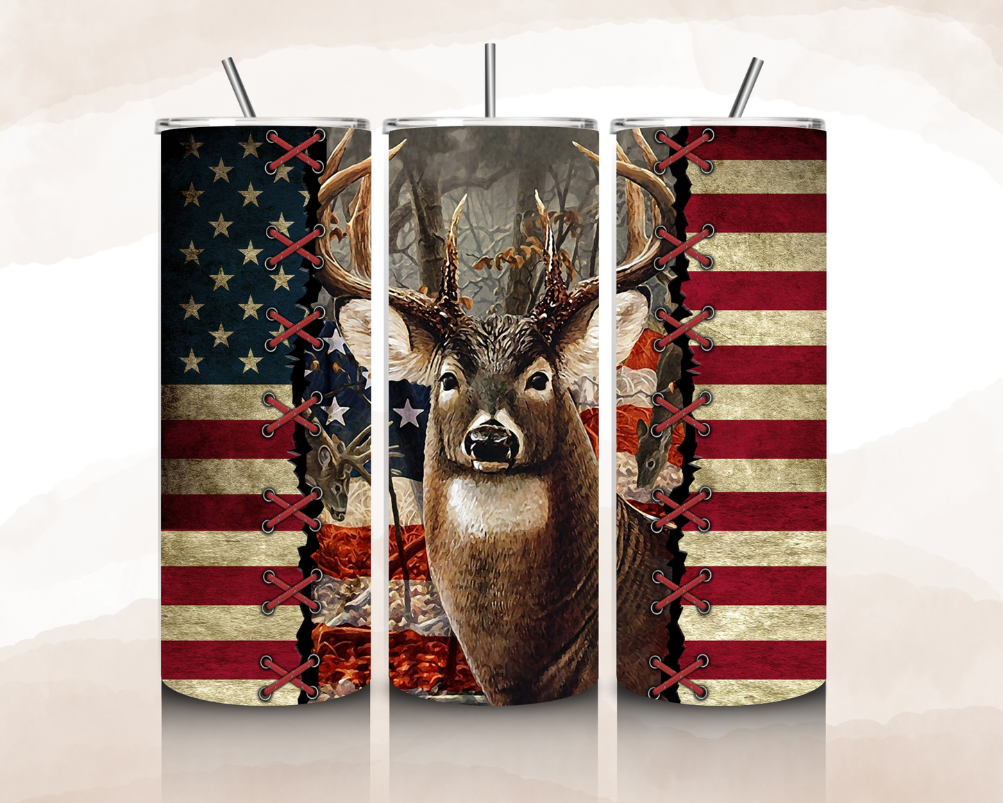 American Deer Tumbler