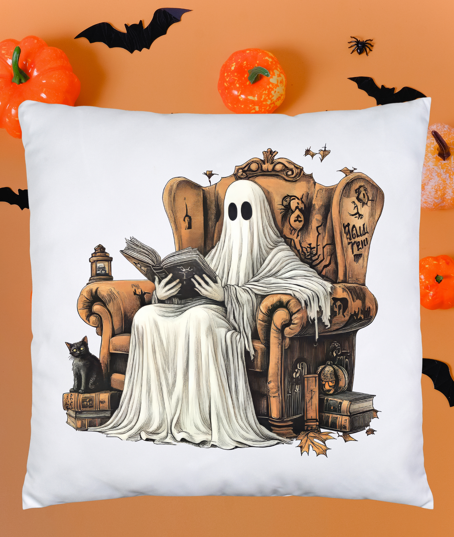 Ghost Reading Pillow