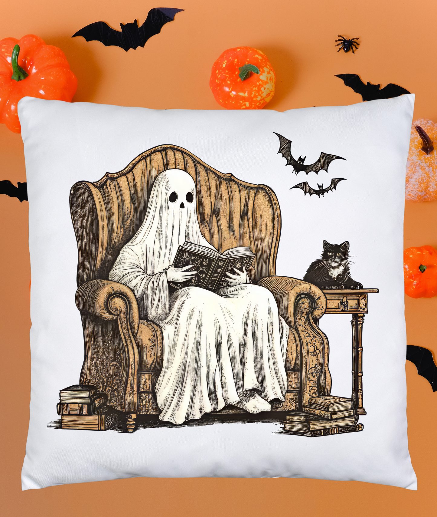 Reading Ghost Pillow