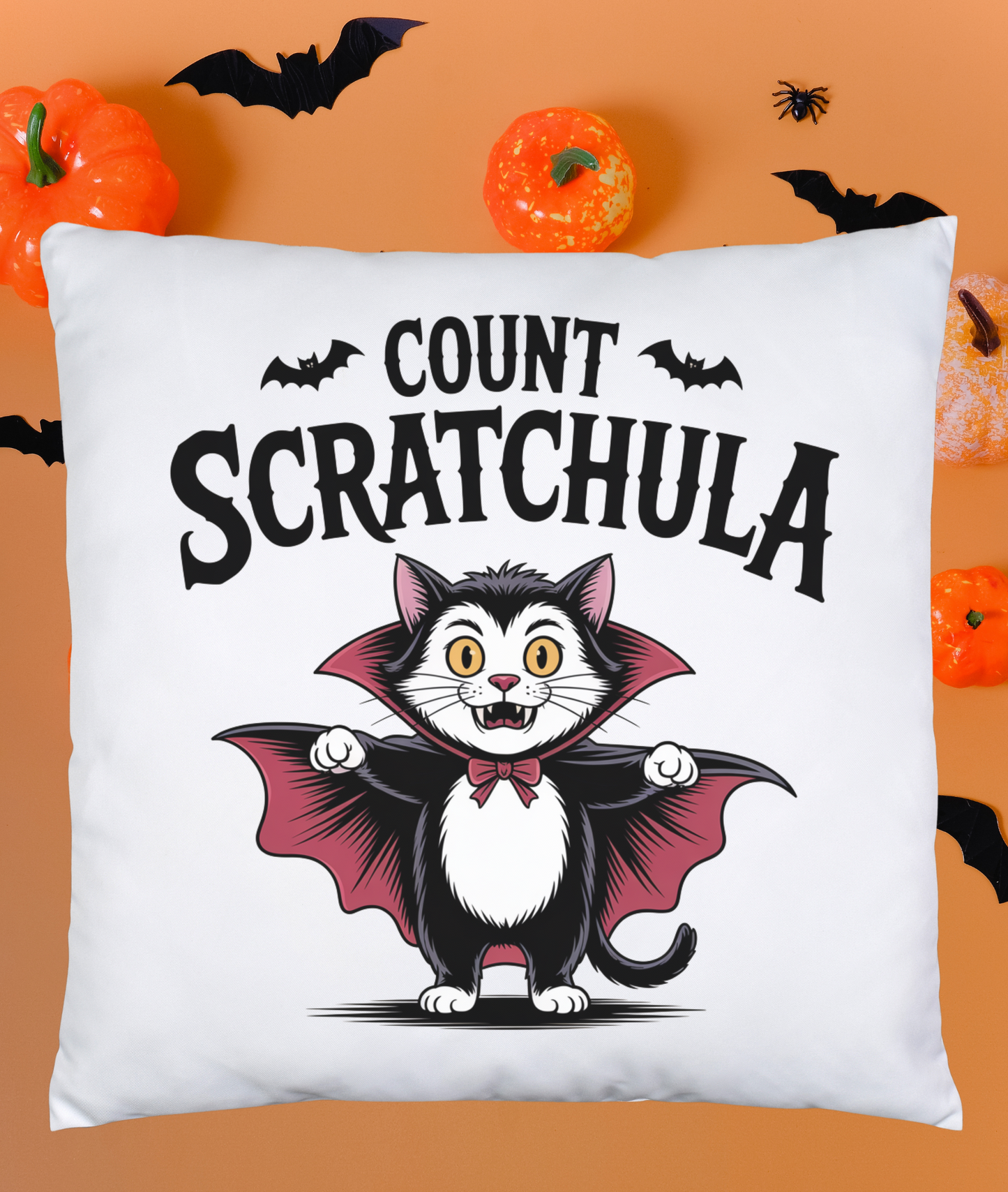Count Scratchula Pillow
