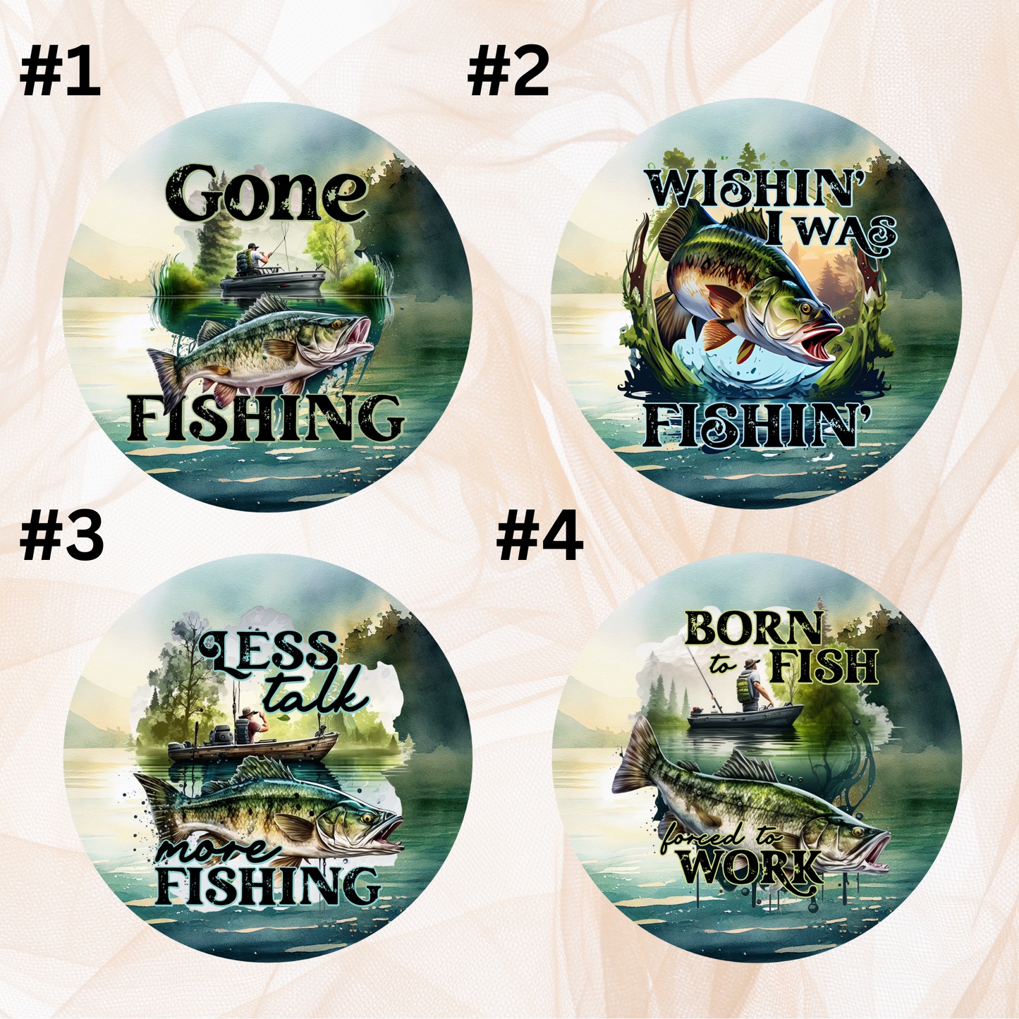 Fishing Keychians