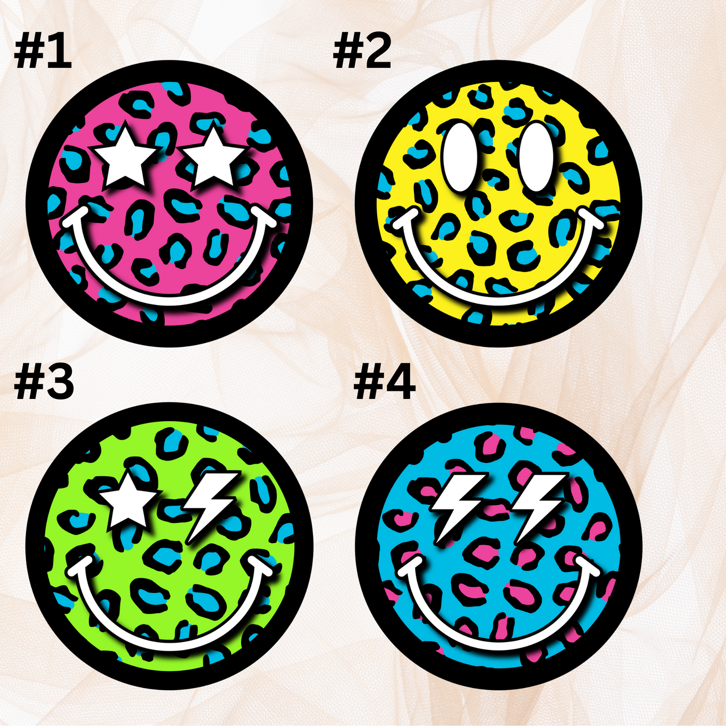 Smile Face Keychains