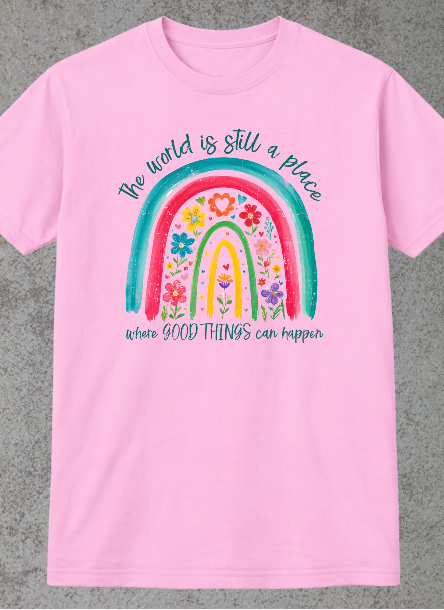 Good Things T-shirt - Pink