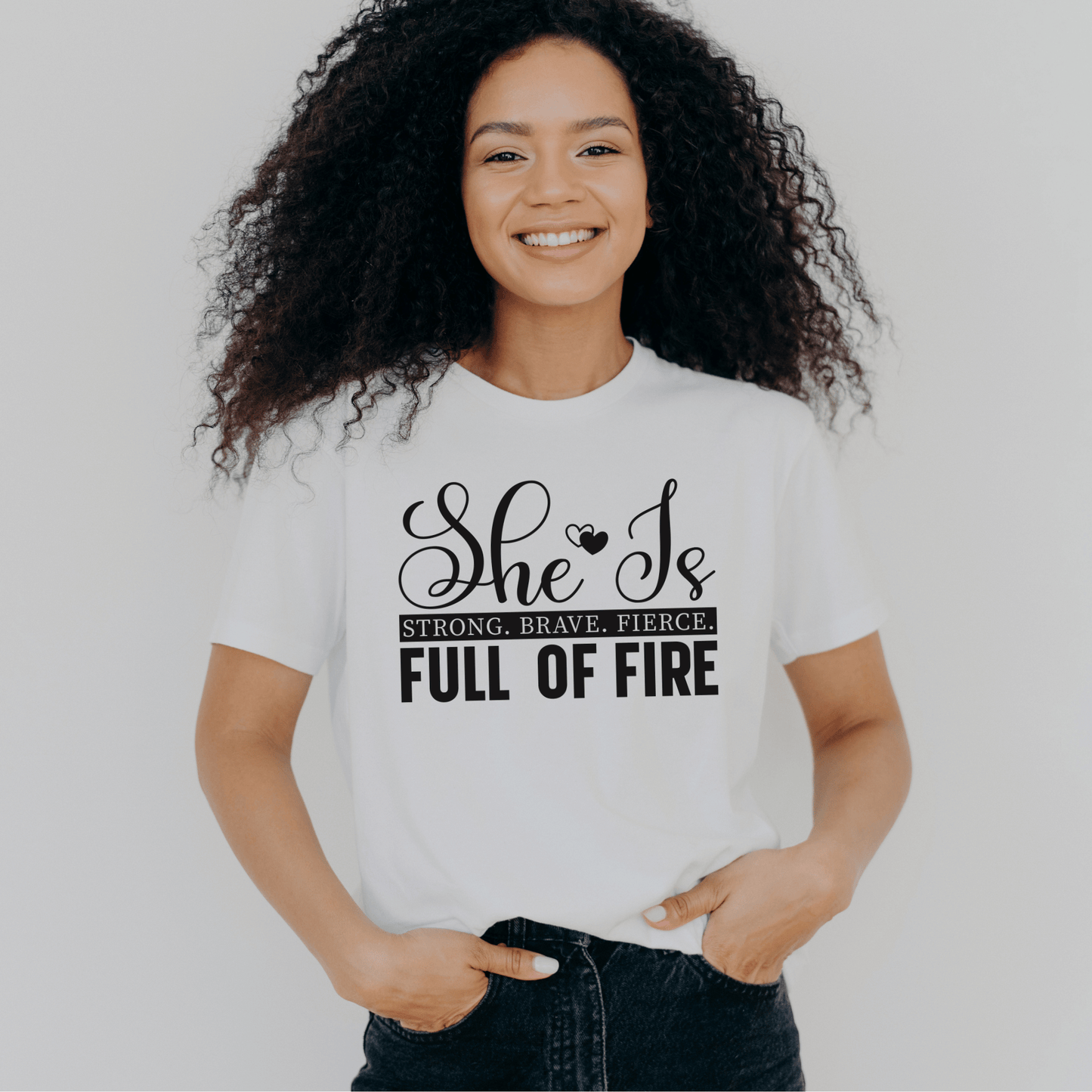 She is Fire Women's Tshirt
