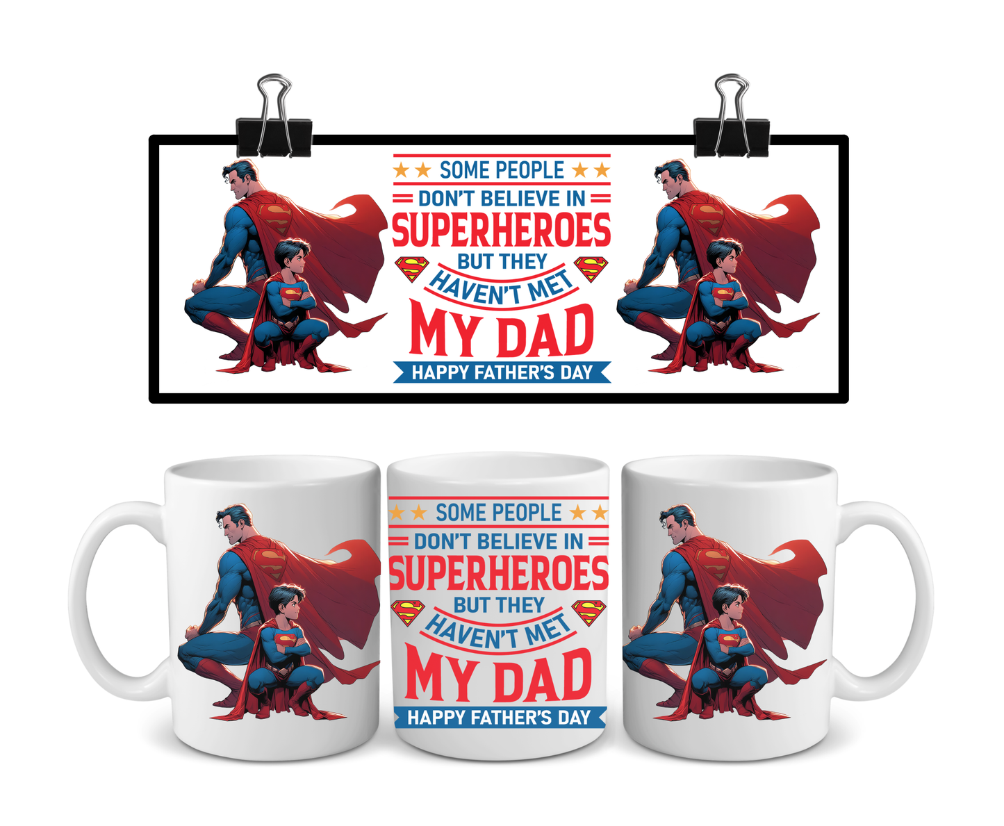 Superhero Dad Mug