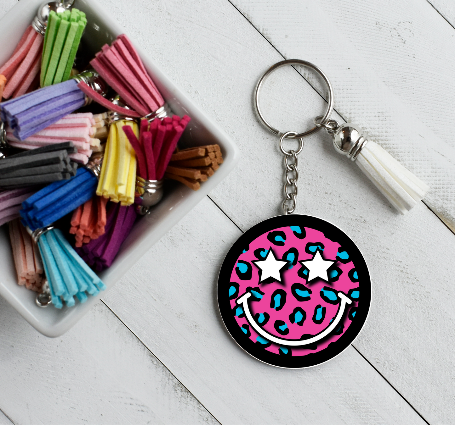 Smile Face Keychains