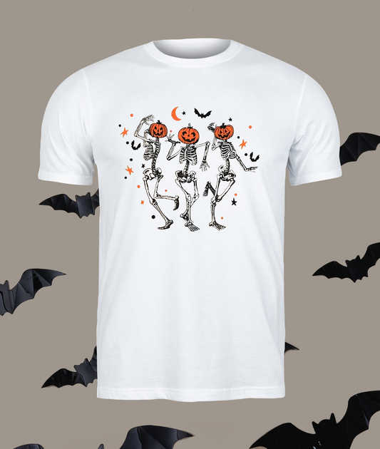 Pumpkin Skeletons Tshirt
