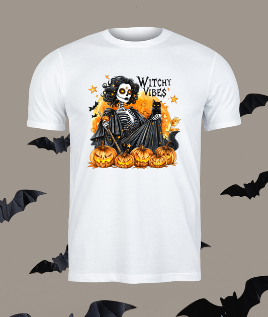 Black Cat Witch Tshirt