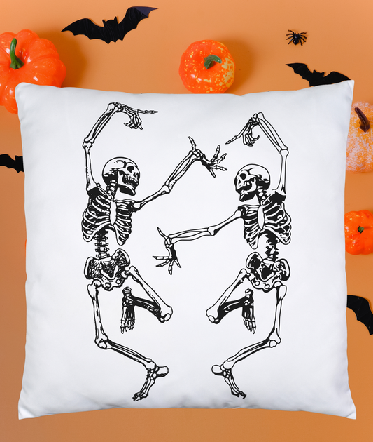 Dancing Skeletons Pillow