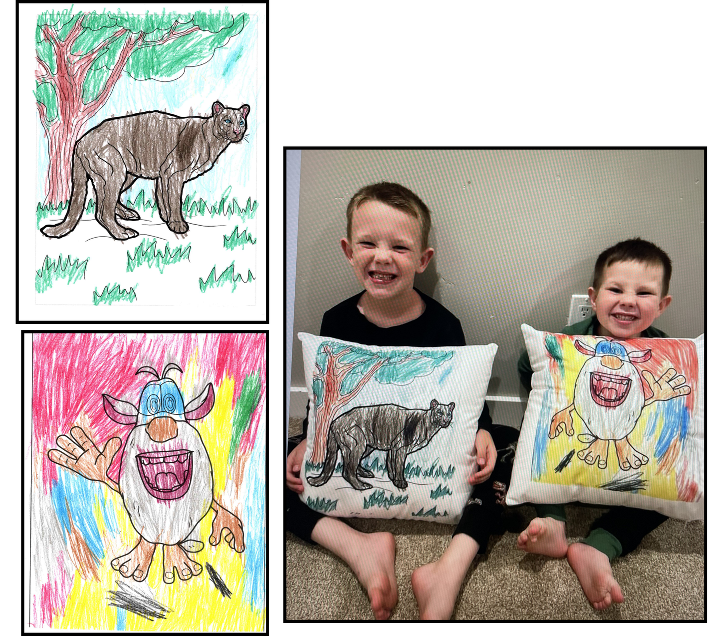 Turn Their Artwork Into a Keepsake