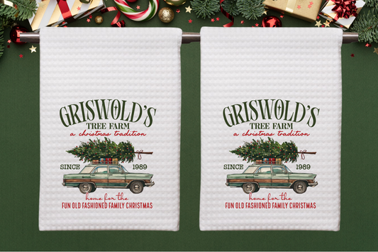 Griswold's Tree Farm Towels