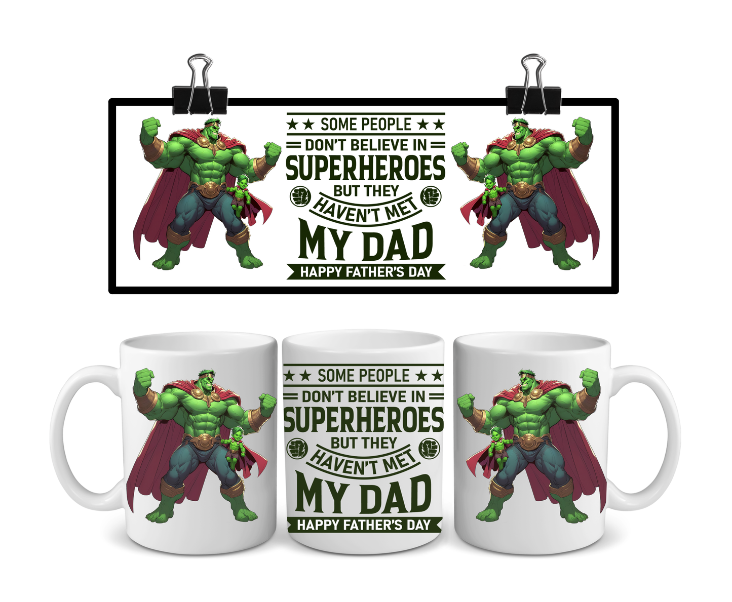 Superhero Dad Mug