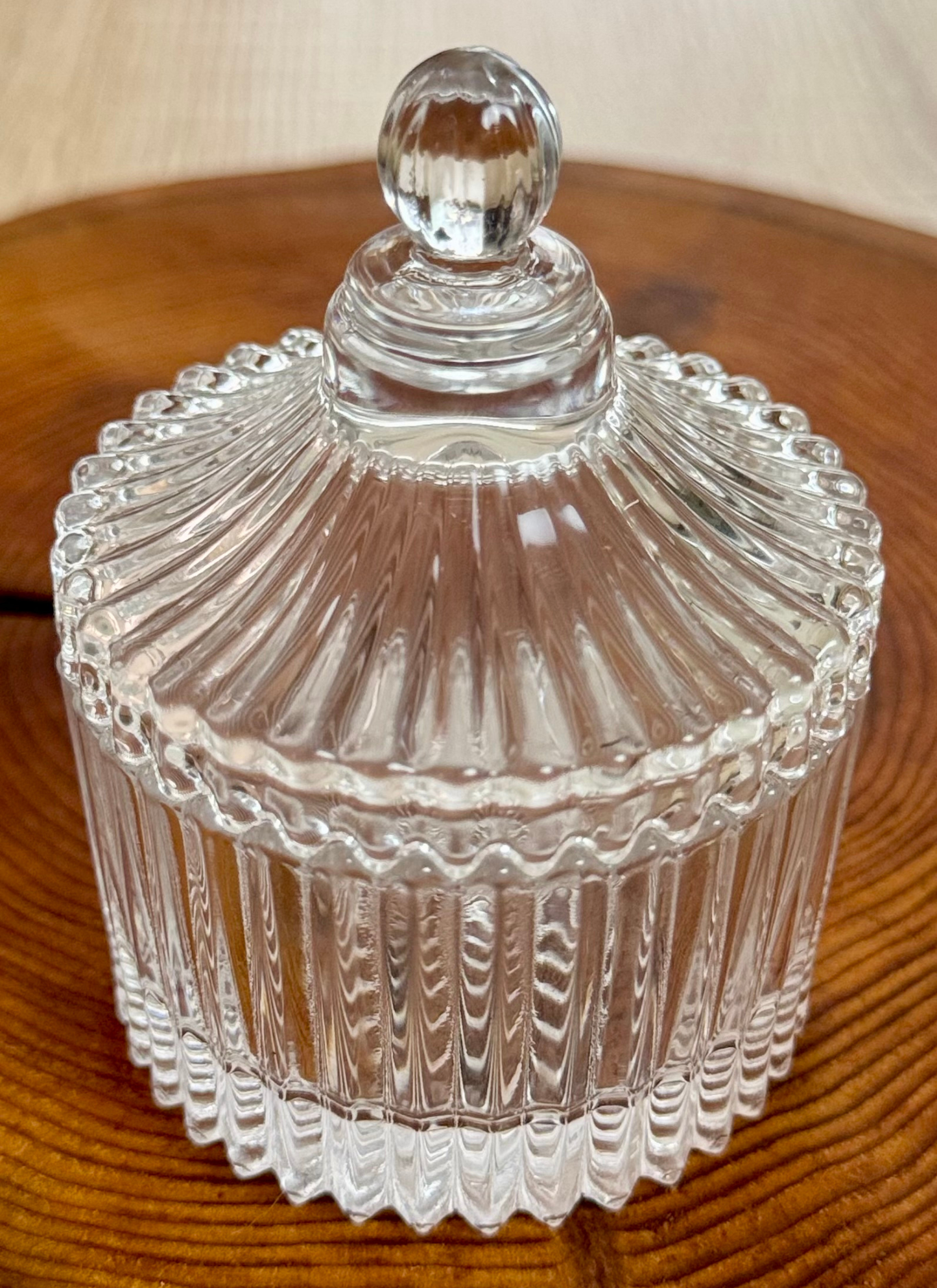 Lidded Glass Jar