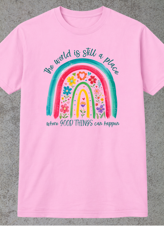 Good Things T-shirt - Pink