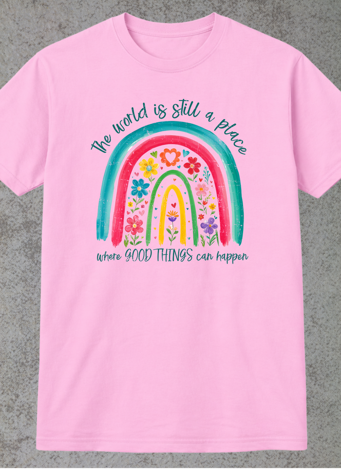 Good Things T-shirt - Pink