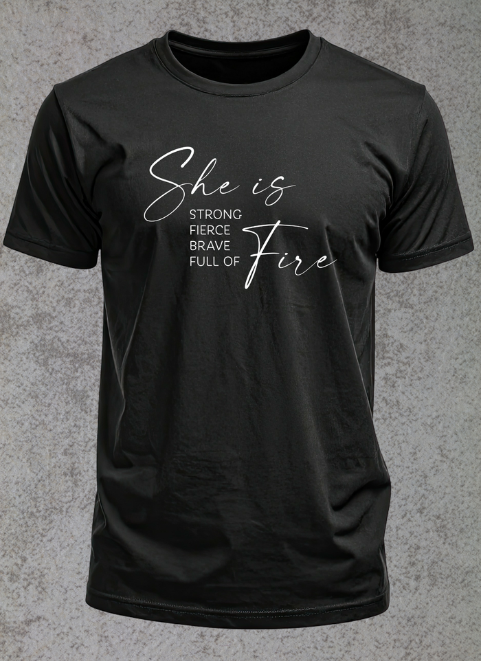 She is T-shirt